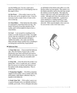 Emergency Childbirth Mini Guide | Birth & Women's Health Resource 20 Emergency Childbirth Mini Guide 7