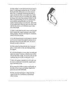 Emergency Childbirth Mini Guide | Birth & Women's Health Resource 22 Emergency Childbirth Mini Guide 9
