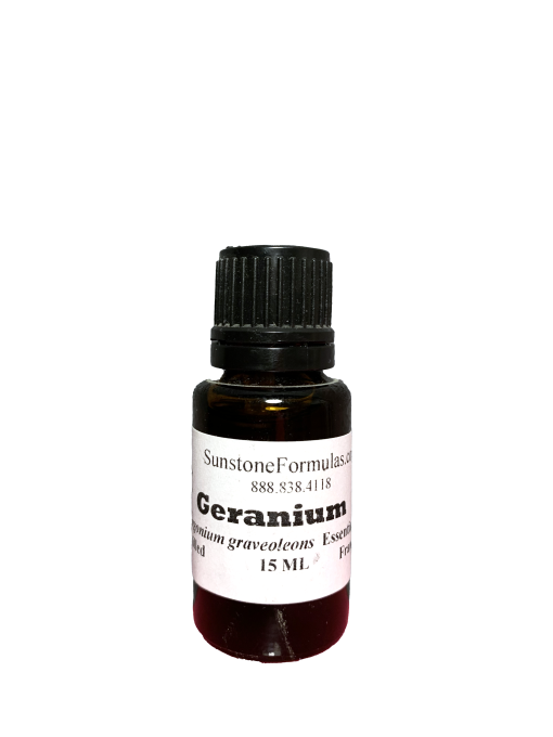 Geranium Bourbon Essential Oil | Aromatic Support for Wellness, 0.5 Fl Oz