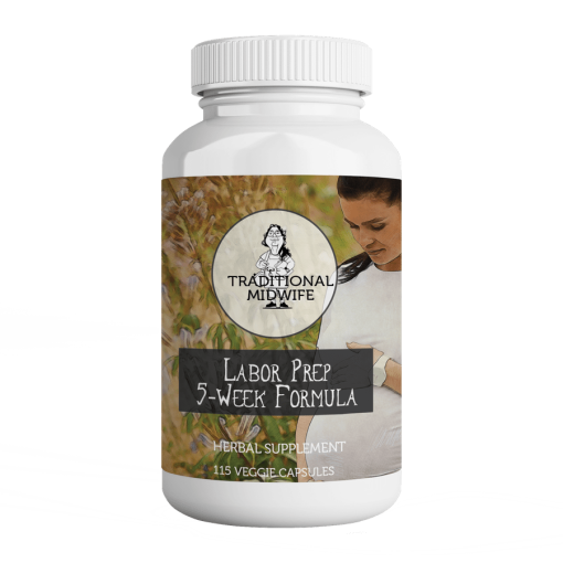 Labor Prep 5-Week Formula | Birth & Women's Health, 115 Veggie Capsules